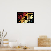 今日は何かをする ポスター (キッチン)