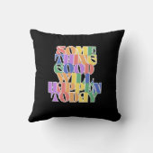 今日は何か良いことが起こるやる気を起こさせる。 クッション (裏面)