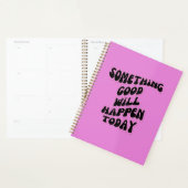 今日は何か良いことが起こる感動的。 プランナー手帳 (ディスプレー)