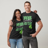 今日は何か良いものを飲むセントパトリックの日シャムロ Tシャツ (ユニセックス)
