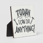 今日は何でもできる フォトプラーク (正面)