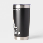 今日は何の日だ気にってラブラ退職したドル 保温保冷タンブラー (左面)