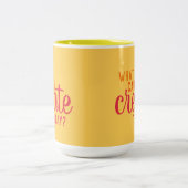 「今日は何を作ればいい？」 アーティストマグ ツートーンマグカップ (中央)