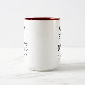 今日は何を作ろう？ コーヒーマグ ツートーンマグカップ (中央)