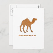 今日は何日か分かる？ ポストカード (正面/裏面)