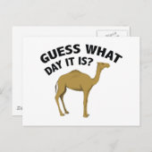 今日は何日? ポストカード (正面/裏面)