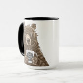 今日は何日?マグ マグカップ (正面左)