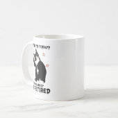 今日は何気に日猫好き コーヒーマグカップ (正面左)