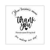 今日は作ってくれてありがとう! ラバースタンプ (インプリント)