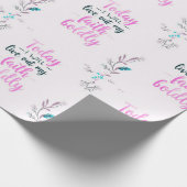 今日は信義を果敢に貫く ラッピングペーパー (角)