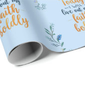 今日は信義を果敢に貫く ラッピングペーパー (ロールコーナー)