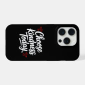 今日は優しさを選択 iPhoneケース (裏面横)