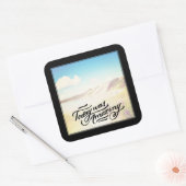 今日は凄かった スクエアシール (封筒)