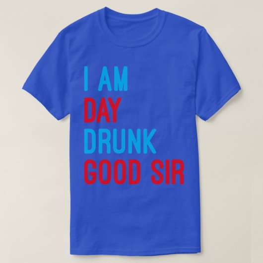 今日は労飲日酒をおもしろい飲む Tシャツ (デザイン正面)