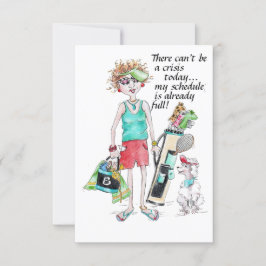 今日は危機は起きない…私の予定は良い