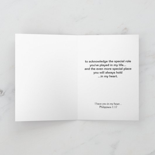 今日は友達に言ってもらえる日だ…… サンキューカード (内部)