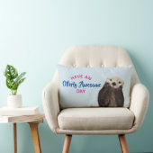 今日は可愛素晴らしらしい写真を撮る ランバークッション (椅子)