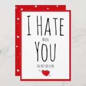 今日は君が居ないのが嫌おもしろいだ シーズンカード (正面/裏面)