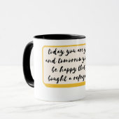 今日は君は若い マグカップ (正面左)