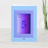 今日は多いの？ カード (裏面)