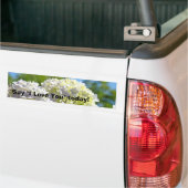 今日は大好きって言ってよ!バンパーステッカーあじさい バンパーステッカー (トラック上)