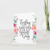 今日は好い日だ カード (正面)