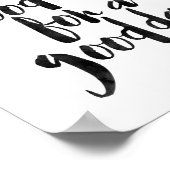 今日は好い日だ ポスター (角)