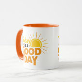 今日は好い日だ マグカップ (正面左)