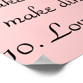 今日は好きだった？ ポスター (角)