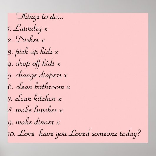 今日は好きだった？ ポスター (正面)