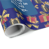 今日は小事に忠義を尽くす。 ラッピングペーパー (ロールコーナー)