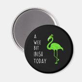 今日は少しアイルランド | St. Patty's Day Flamingo マグネット (正面/裏面)