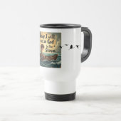 今日は嵐の中で神を賛美する トラベルマグ (正面右)