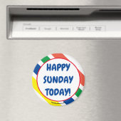 今日は幸せな日曜日だ！マグネット マグネット (インサイチュ (食洗機))