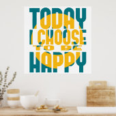 今日は幸せになれる ポスター (キッチン)