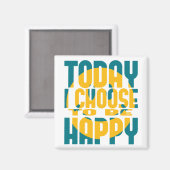 今日は幸せになれる マグネット (正面/裏面)