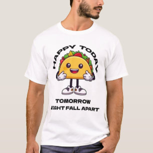 今日は幸せ Tシャツ