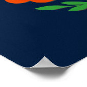 今日は幸福の日感動的の喜び ポスター (角)