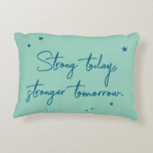 今日は強く明日は強い アクセントクッション (裏面)