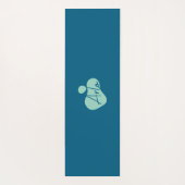 今日は強、明日は強パーソナライズされた ヨガマット (裏面)