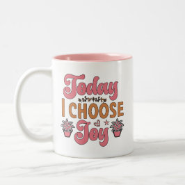 今日は悦びを選ぶ ツートーンマグカップ