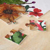 今日は悦びを選ぶ |フローラ感動的アート ジグソーパズル (側面)