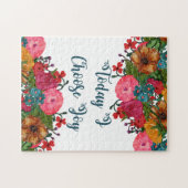 今日は悦びを選ぶ |フローラ感動的アート ジグソーパズル (横)