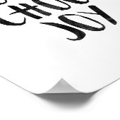 今日は悦びを選ぶ ポスター (角)