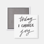 今日は悦びを選ぶ マグネット (正面/裏面)