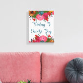 今日は悦びを選ぶ |感動的 | キャンバスプリント (インサイチュ (リビング))