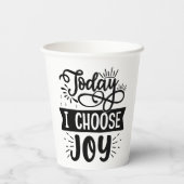 今日は悦びを選ぶ 紙コップ (裏面)