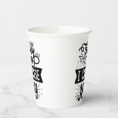 今日は悦びを選ぶ 紙コップ (左)