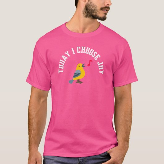 今日は悦びを選ぶ Tシャツ (正面)