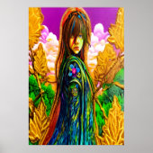 今日は悲しいばかりだ | AIアートポスター ポスター (正面)